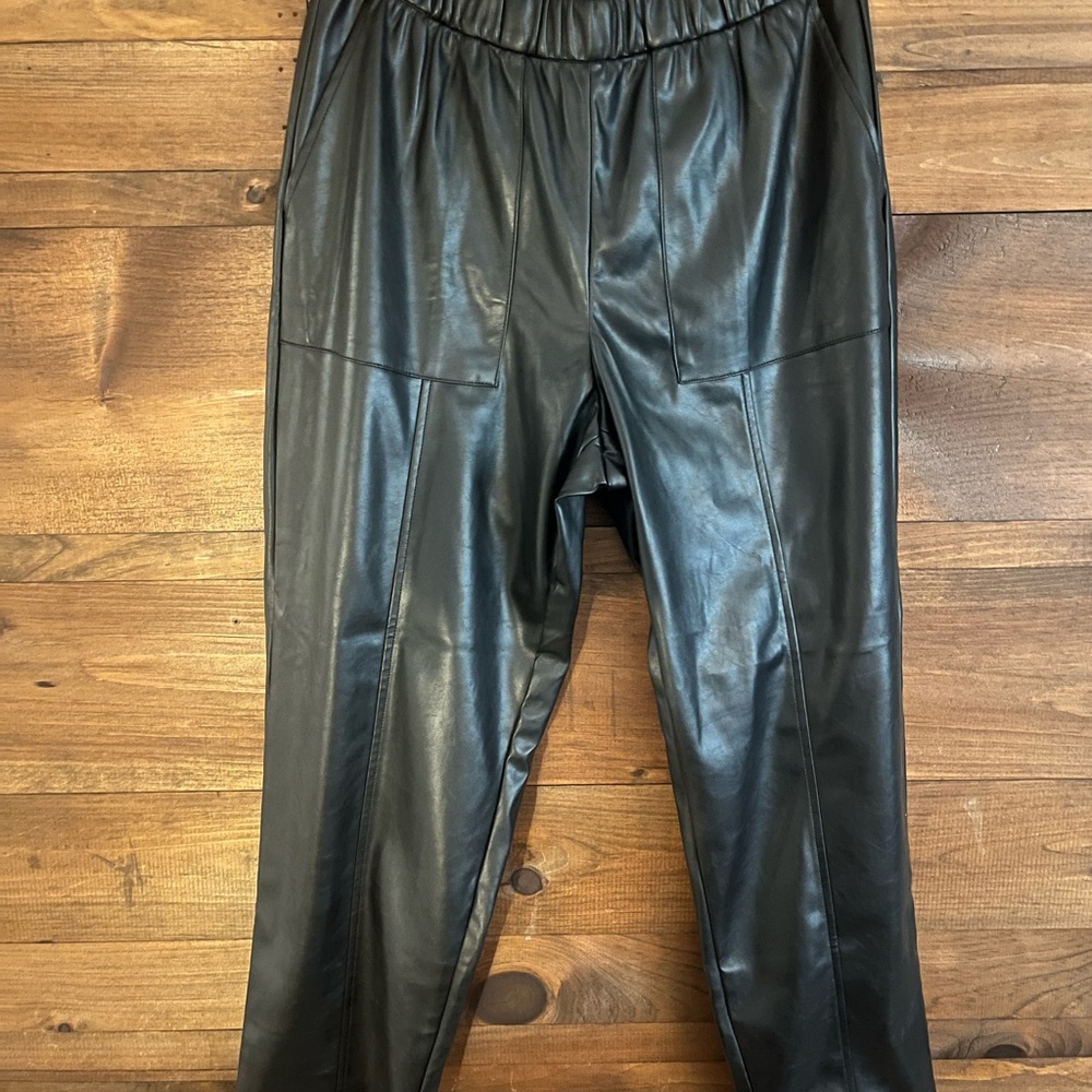 GAP Black Trousers with Elastic Waistband